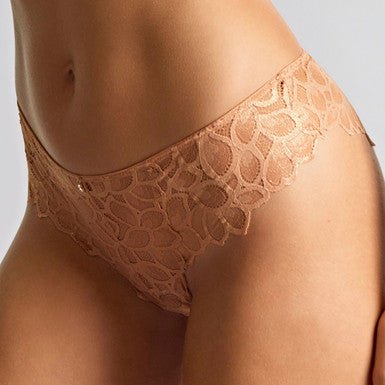 Allure Brazilian Brief - Champagne Gold