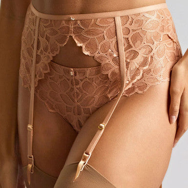 Allure Suspender - Champagne Gold