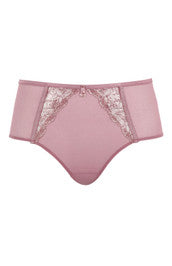 Rosa Suspender Brief - Rose Gold