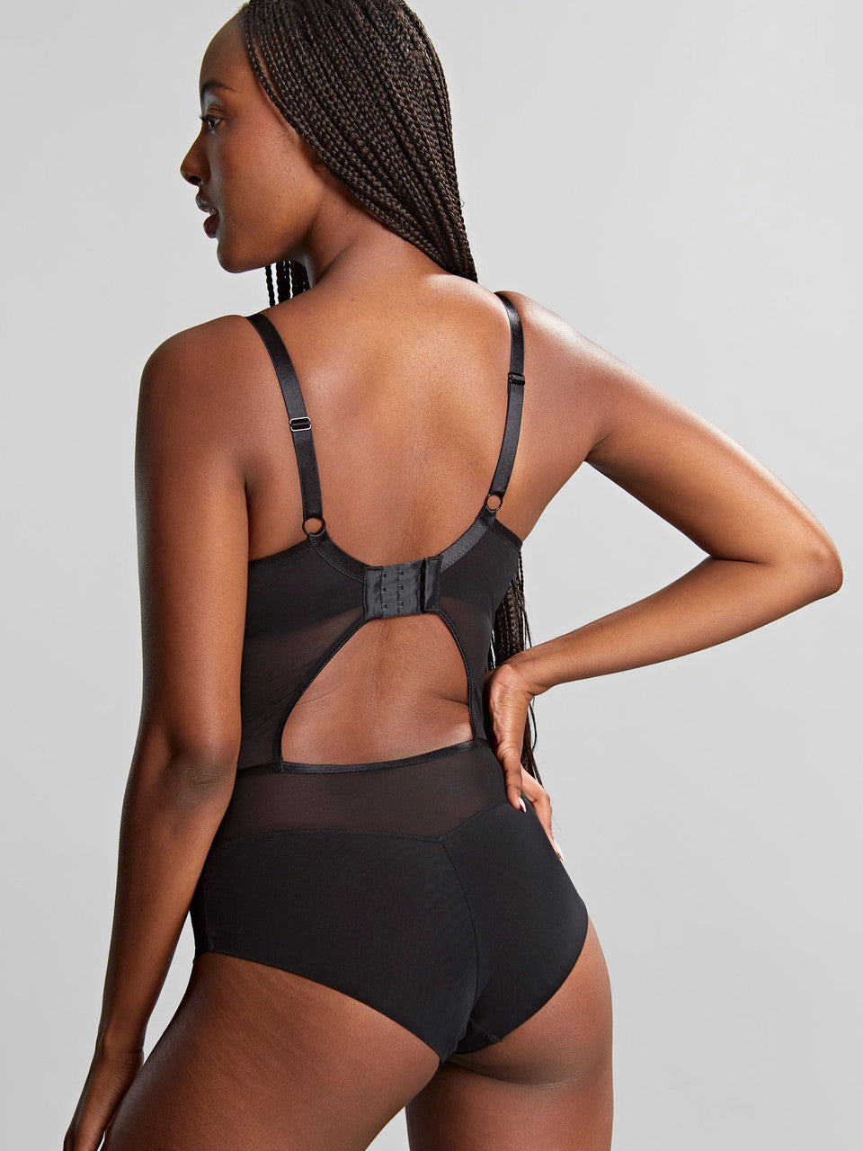 Tango Essence Plunge Bodysuit - Black