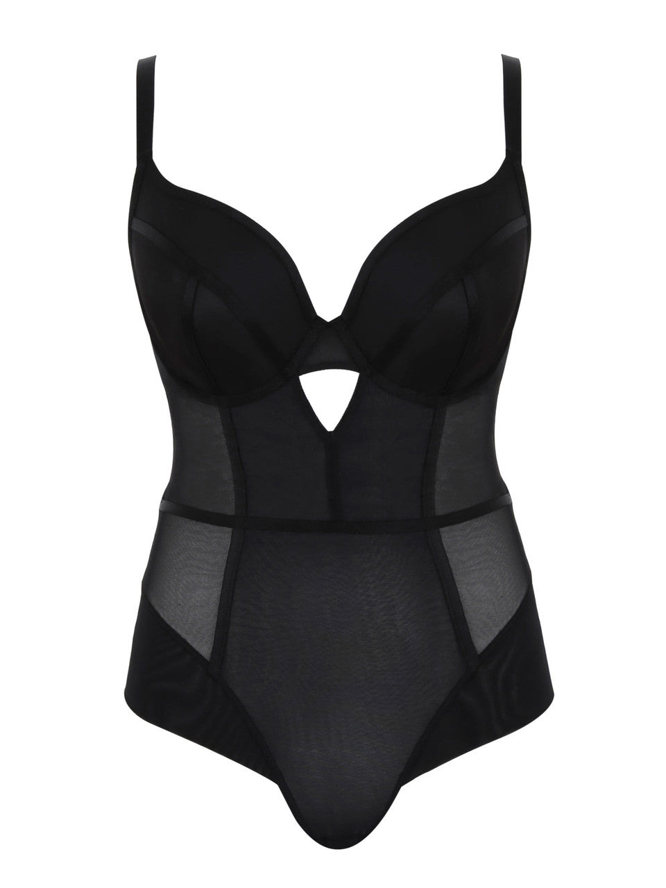 Tango Essence Plunge Bodysuit - Black