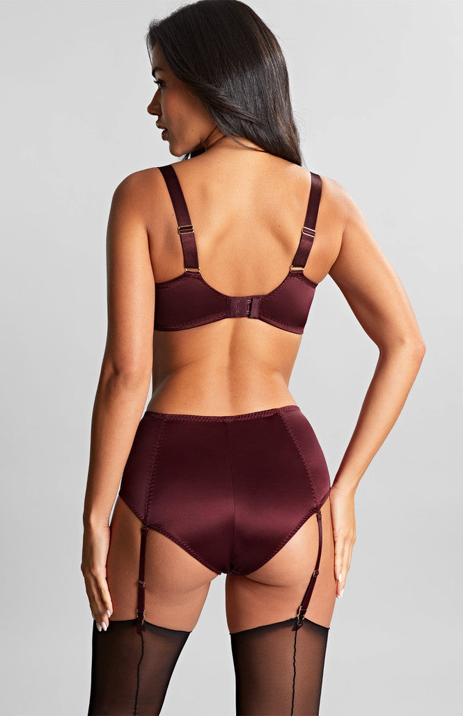 Grace Balcony UW Bra - Bordeaux Wine