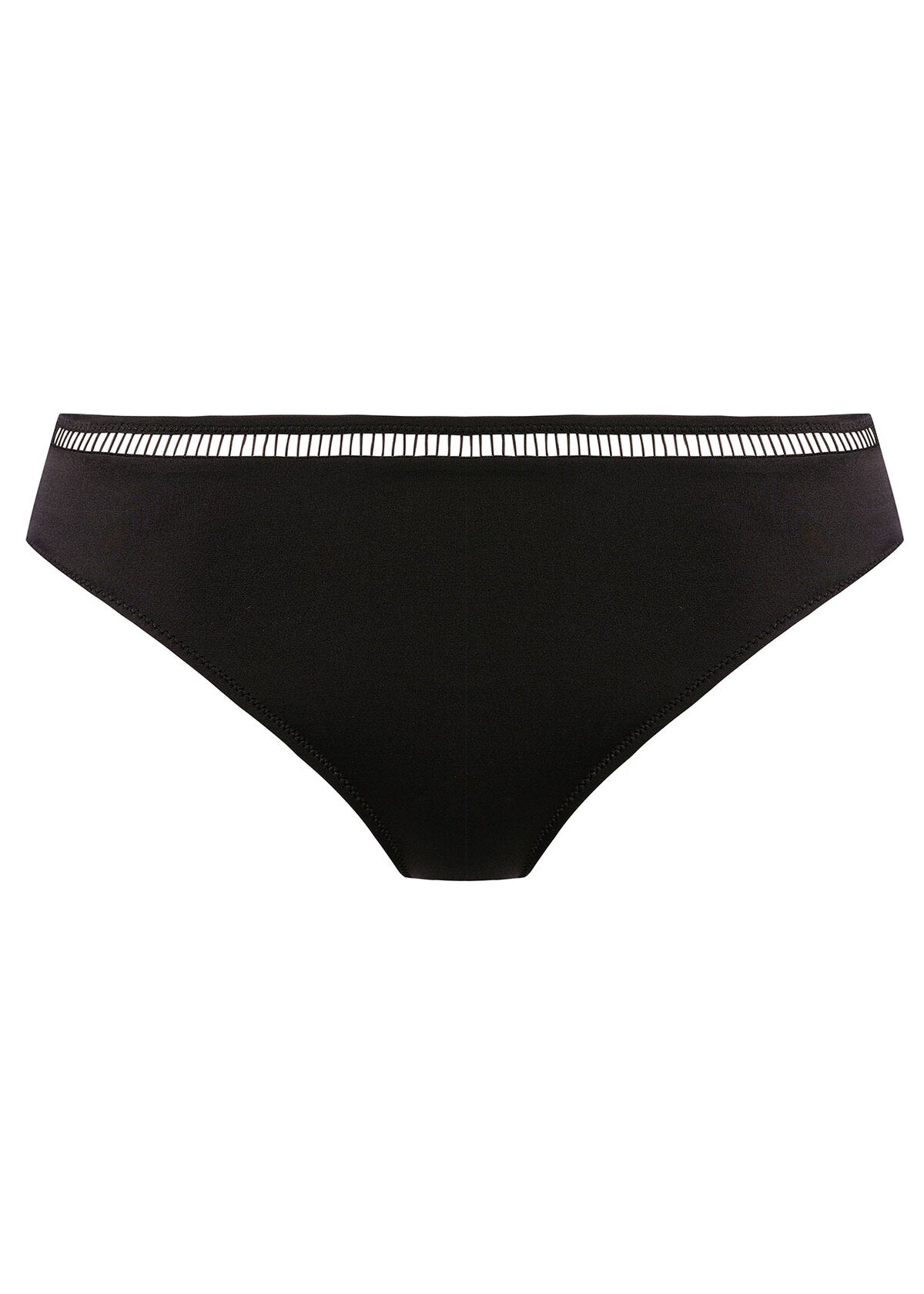 East Hampton Mid Rise Bikini Bottom - Black