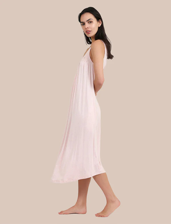 Kate Modal Maxi Nightie - Papinelle Pink