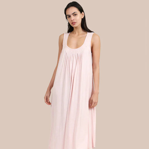 Kate Modal Maxi Nightie - Papinelle Pink