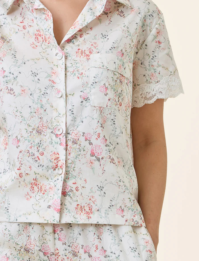 Yolly Lace PJ Top