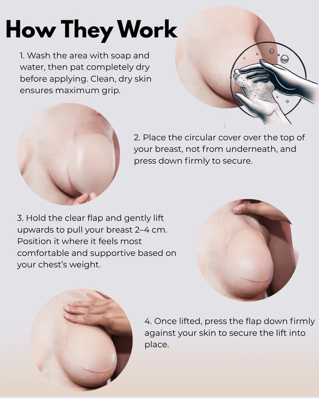 Flaunt-It Lift – Invisible Breast Lift Covers