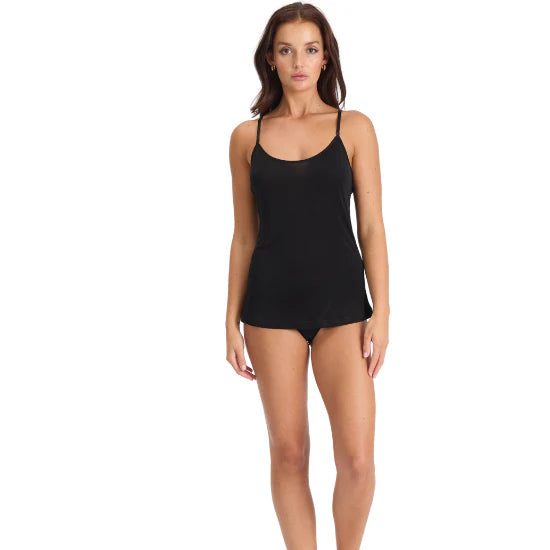 Silk Jersey Camisole - Black