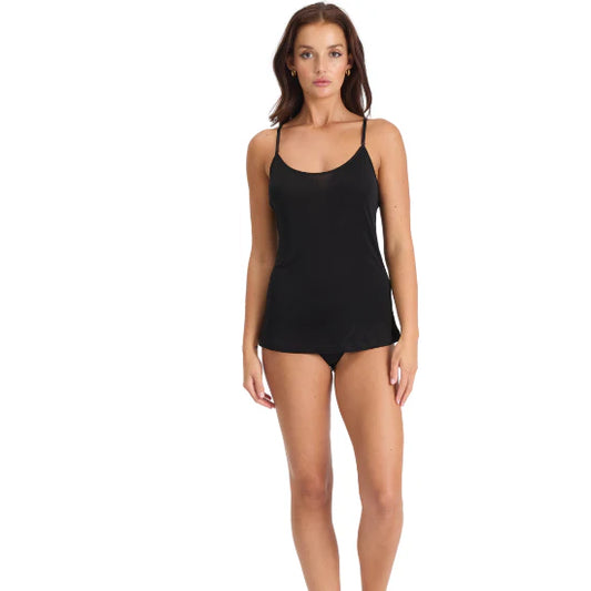 Silk Jersey Camisole - Black