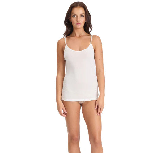 Silk Jersey Camisole - Ivory