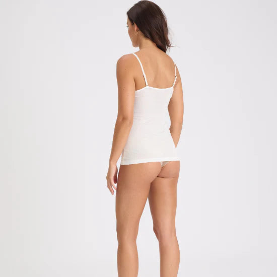 Silk Jersey Camisole - Ivory