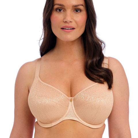 Demure Moulded Non Padded Bra - Natural Beige