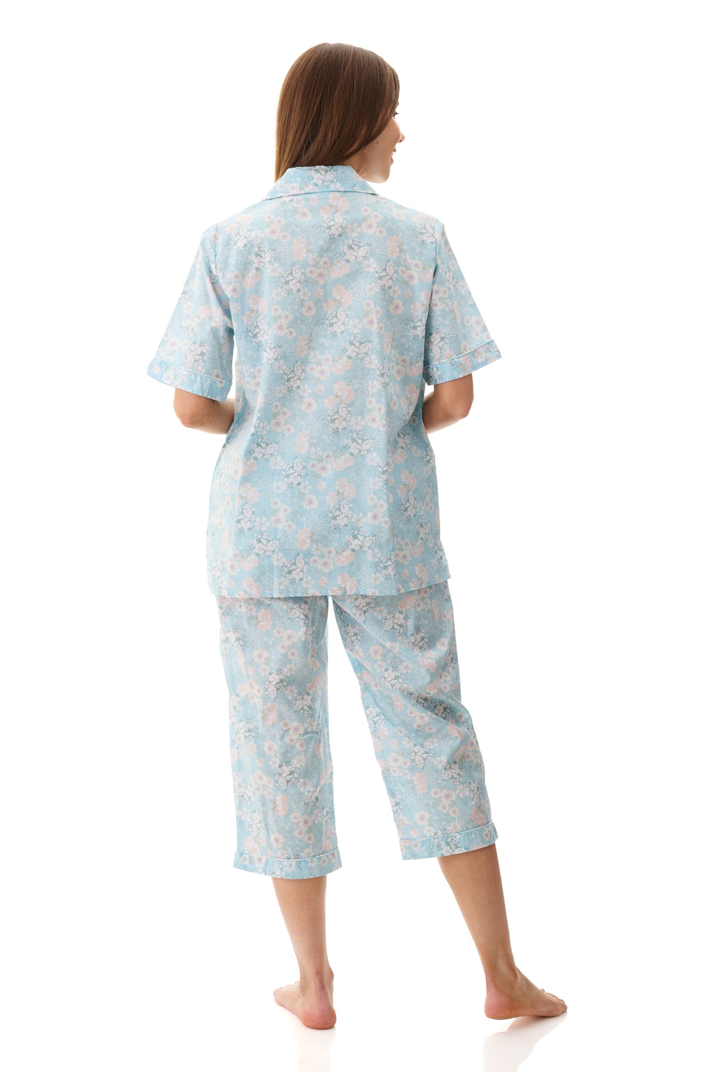 Cora Capri PJ Set - Mint