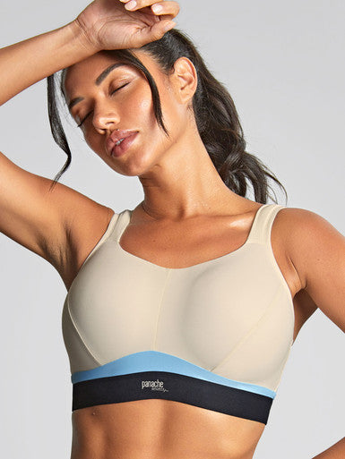 Boundless Padded Non Wired Sports Bra - Chalk