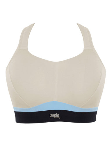 Boundless Padded Non Wired Sports Bra - Chalk
