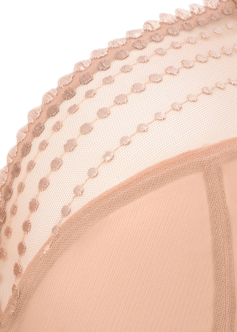 Matilda UW Plunge Bra - Cafe Au Lait