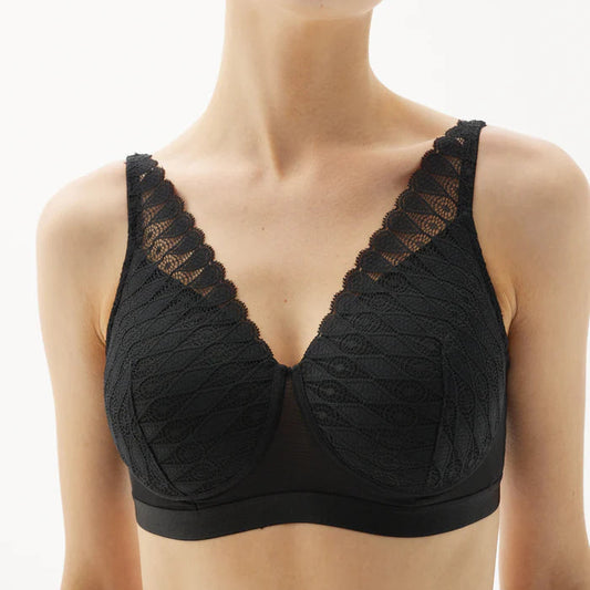 Lambada Wirefree Mastectomy Bra - Black
