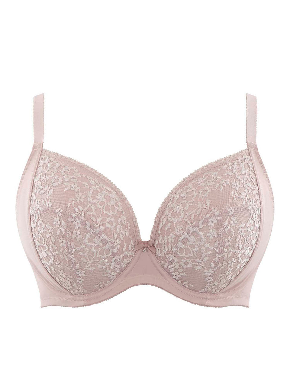 Roxie Underwire Plunge Bra - Misty Rose