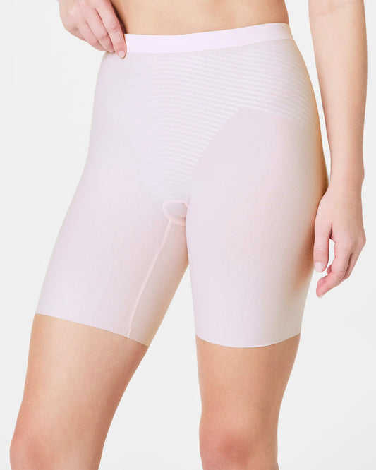 Invisible Supima Cotton Mid Thigh Short - Pink Blossom