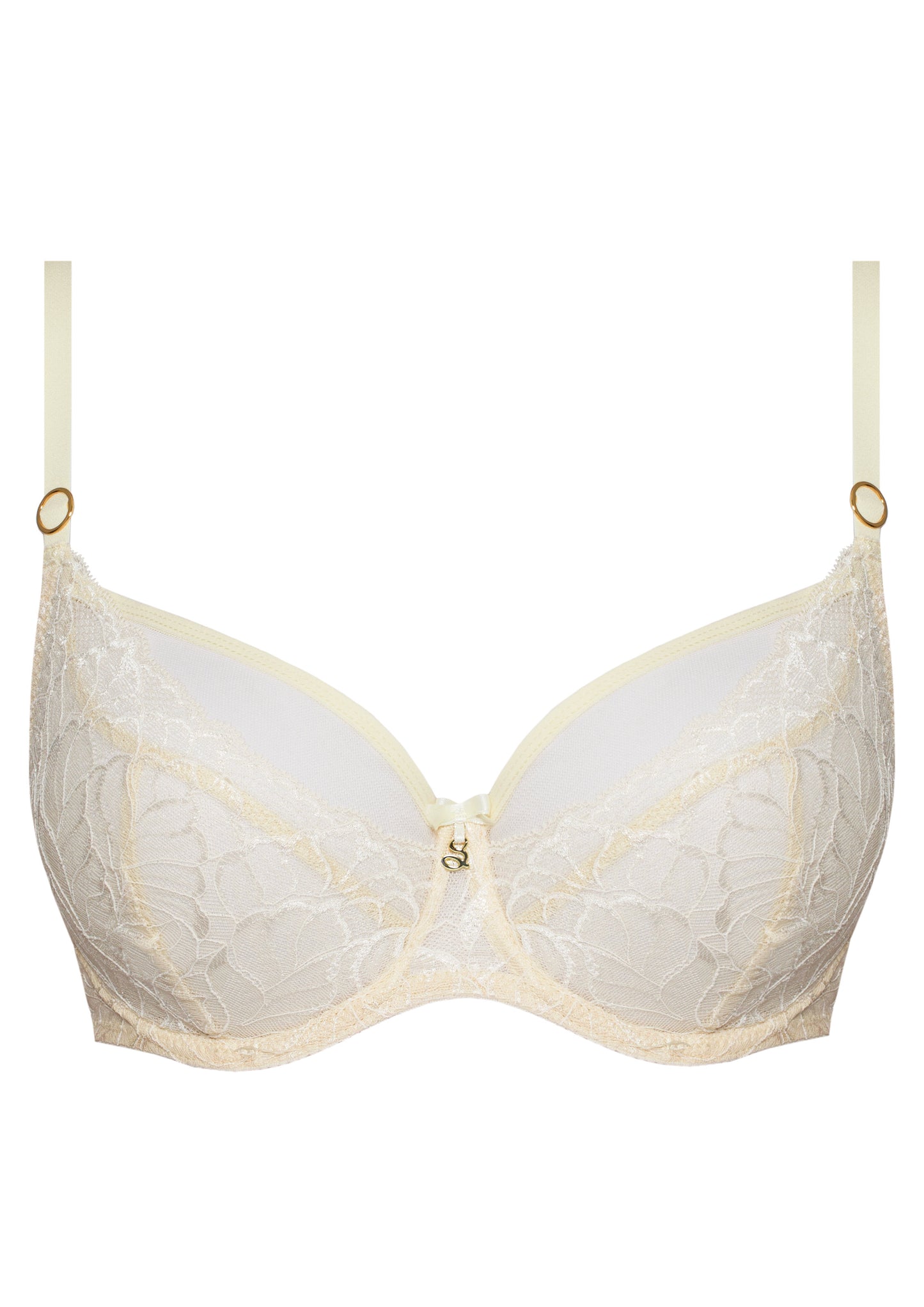 Amelia Soft Balcony Bra - Biscuit