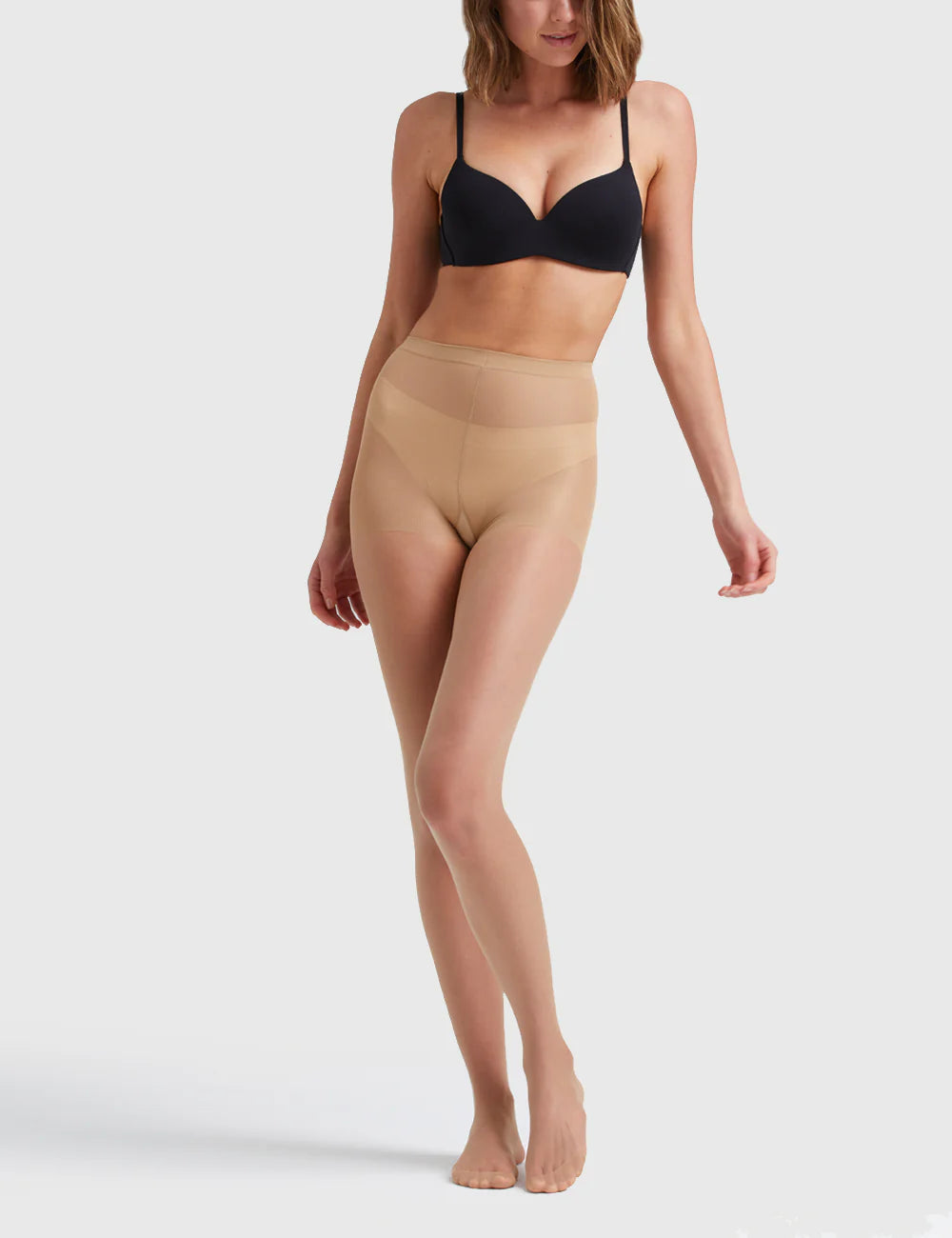 Bodyshaper Ladder Resist Pantyhose - Natural
