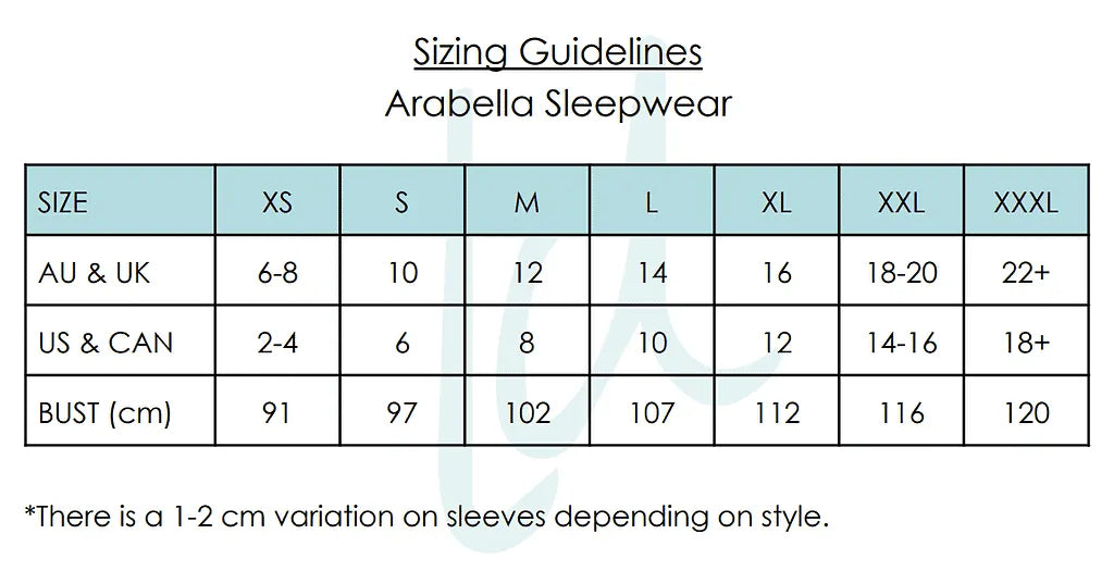Cotton Long Sleeve Nightie - White