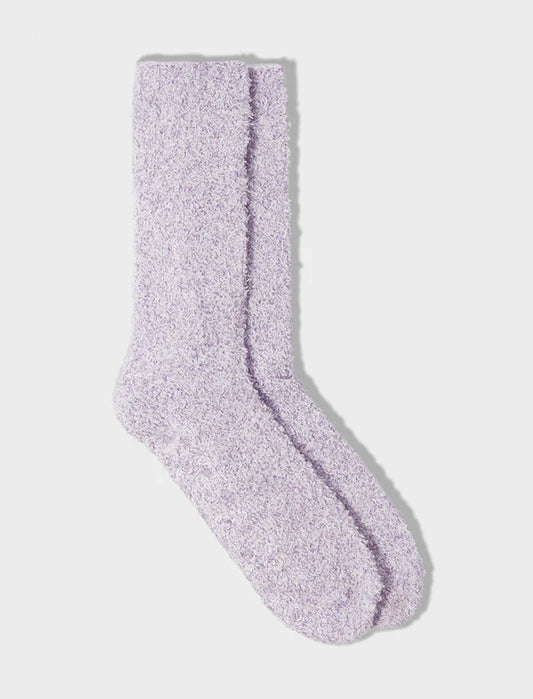 Cosy Bed Socks - Lilac