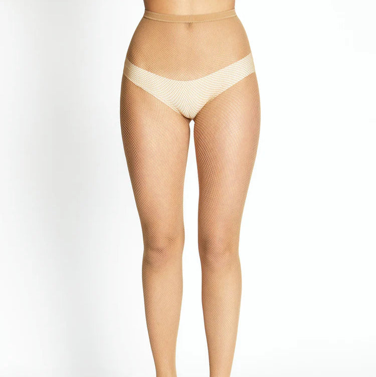 Fishnet Classic Tights - Cappuccino