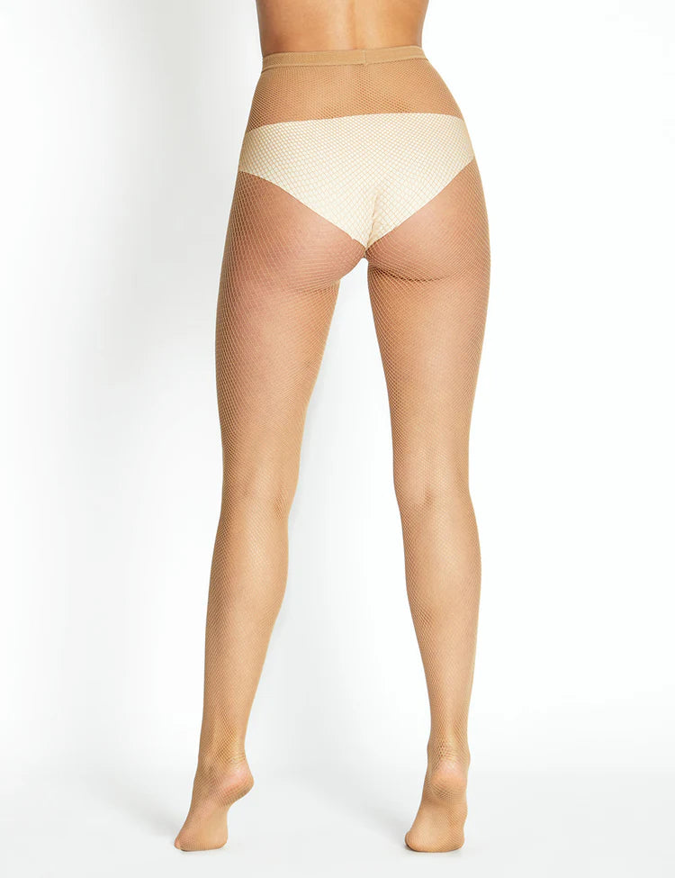 Fishnet Classic Tights - Cappuccino