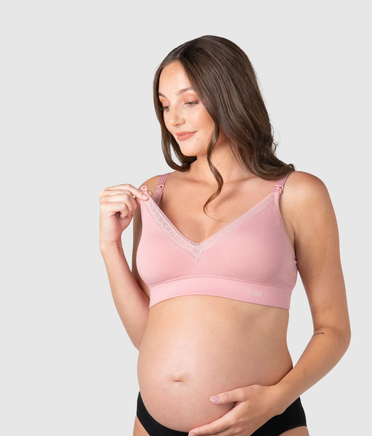 Caress FlexFit Nursing Bra - Petal Pink