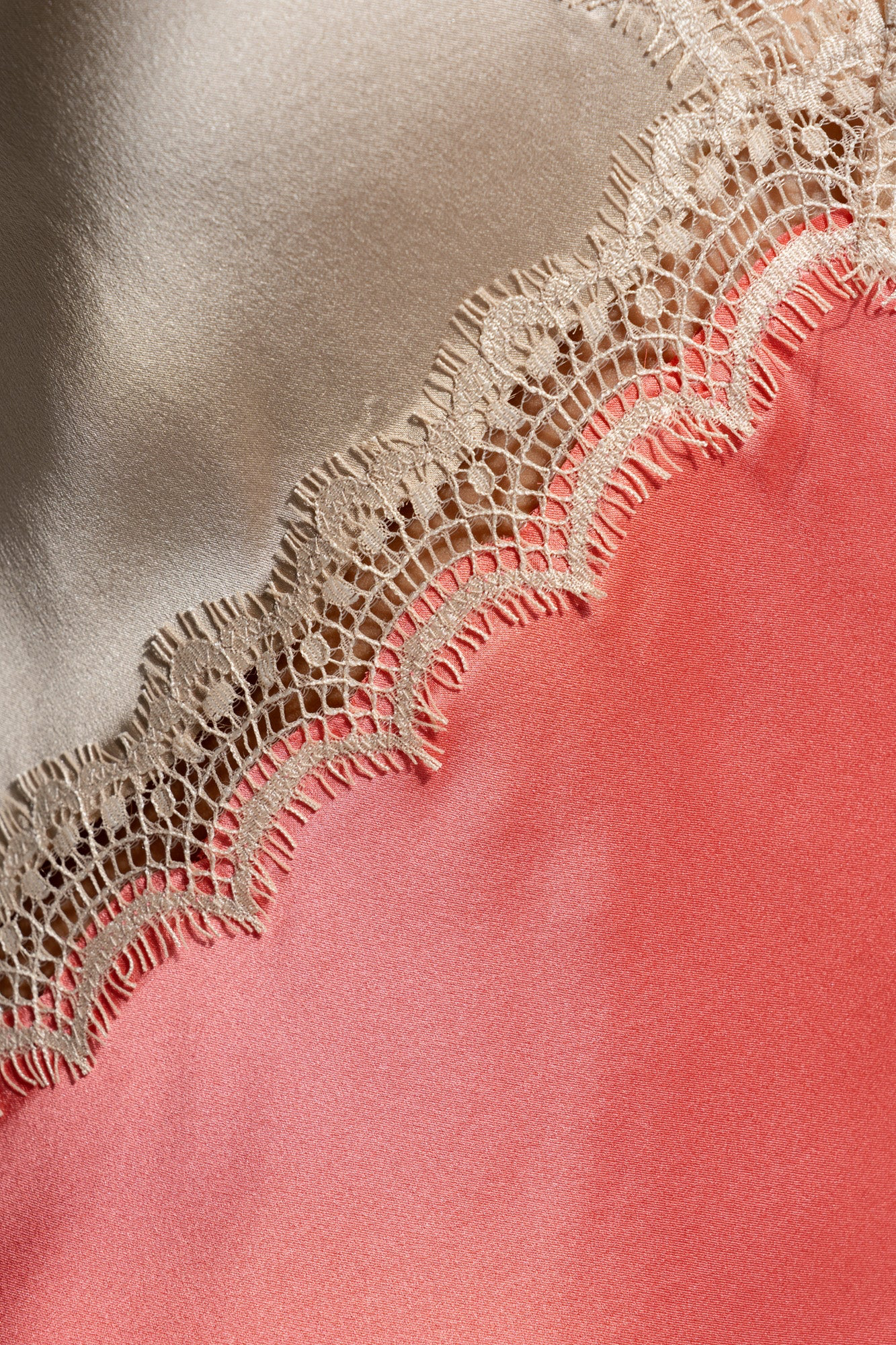 Sadie Cami - Almond/Coral