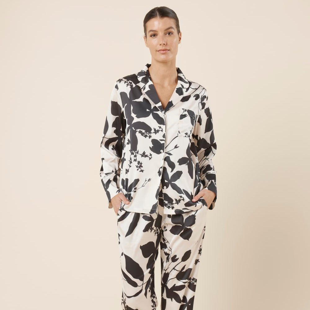 Ivy Silky Satin PJ Set