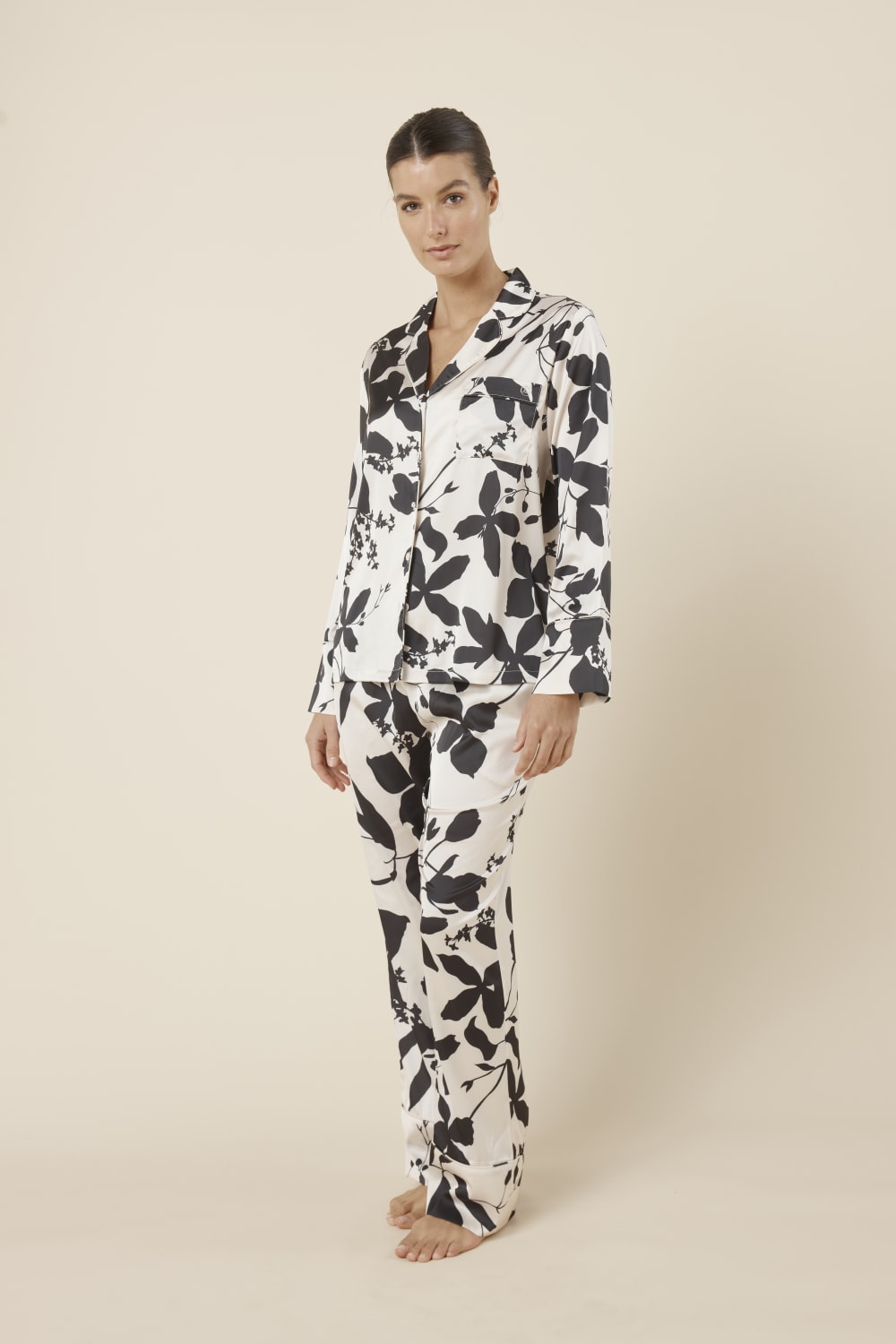 Ivy Silky Satin PJ Set