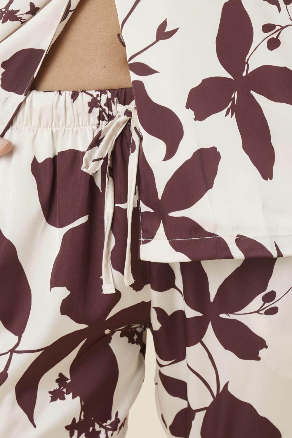 Ivy Silky Satin PJ Set