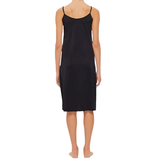 Smooth Longline Slip - Black