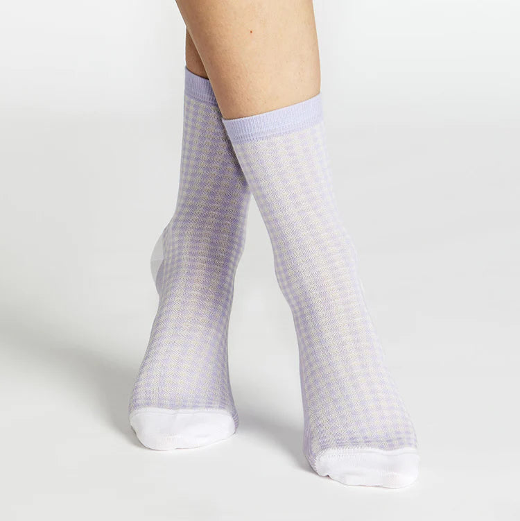 Grazia Check Crew Socks