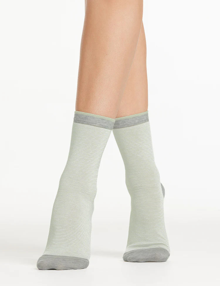 Lina Fine Stripe Socks