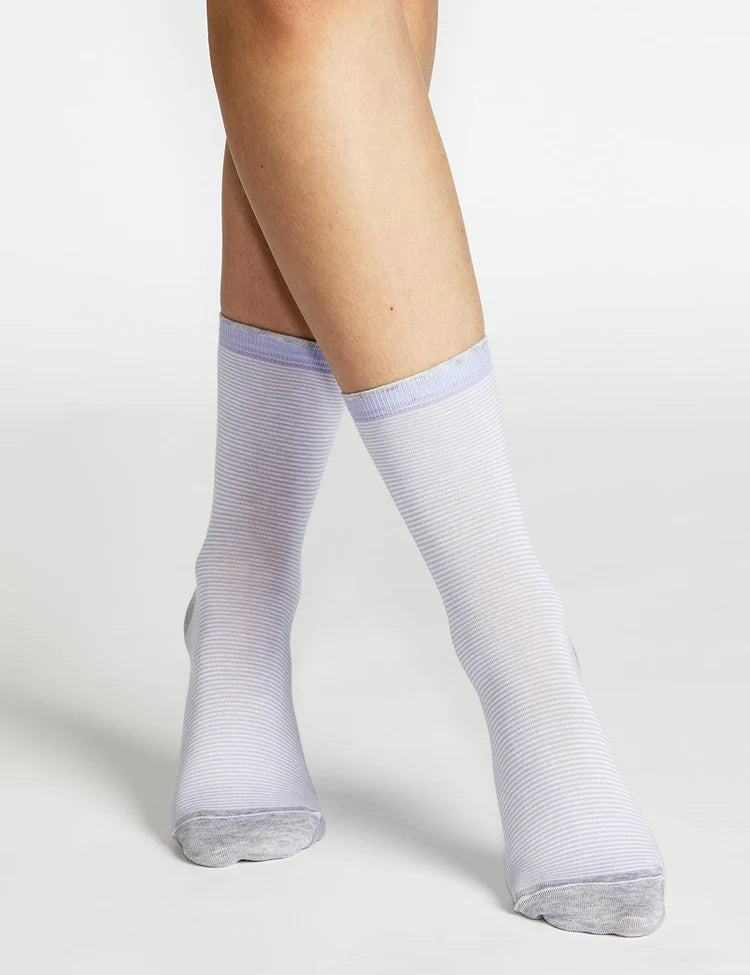 Lina Fine Stripe Socks