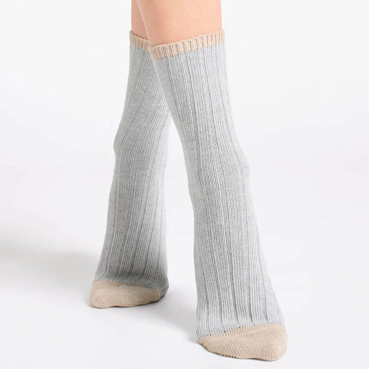 Serena Rib Crew Socks