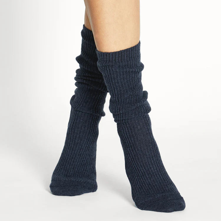 Slouchy Wool/Cashmere Socks