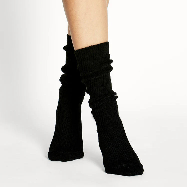 Slouchy Wool/Cashmere Socks