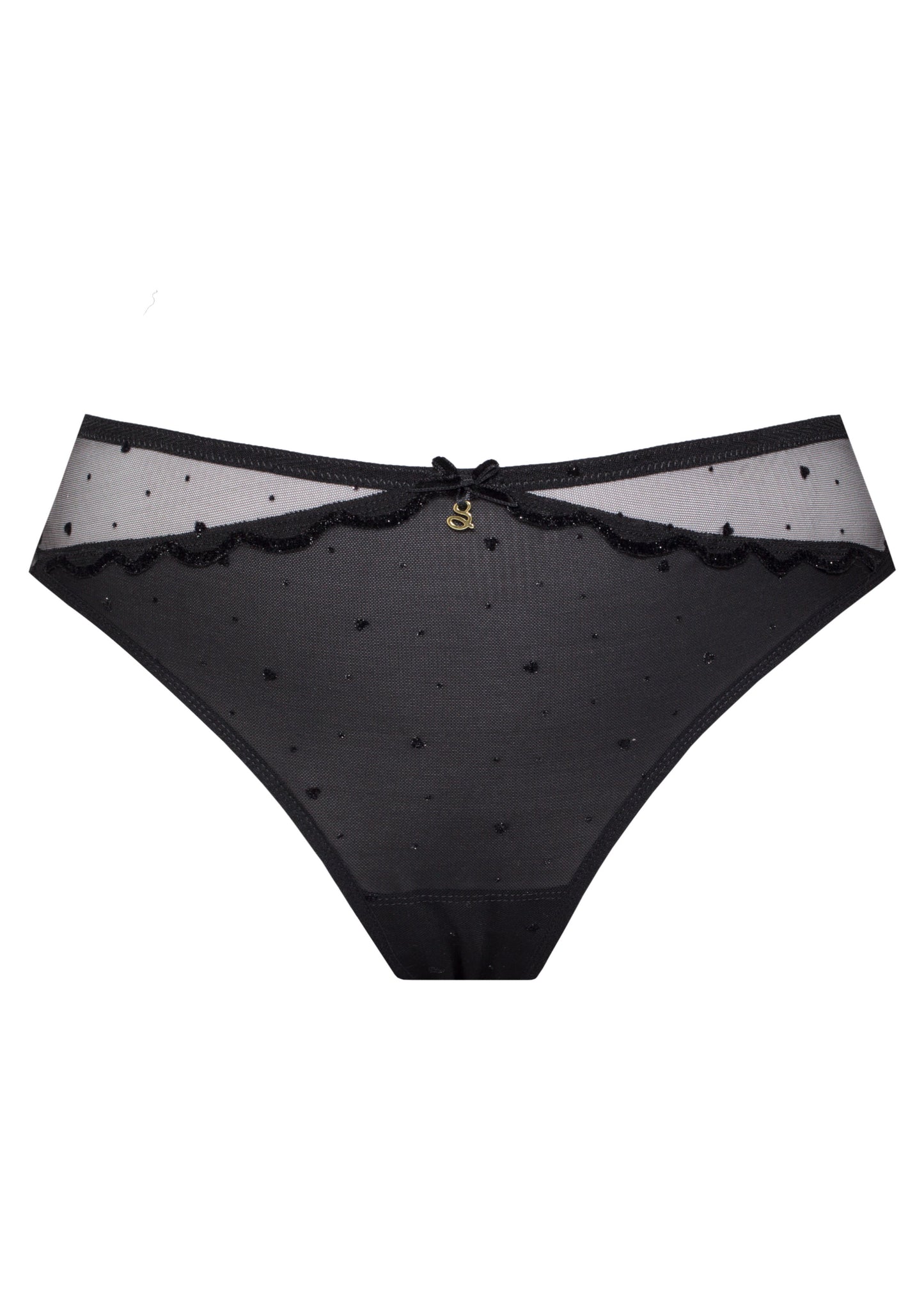Melania Cheeky Brief - Black