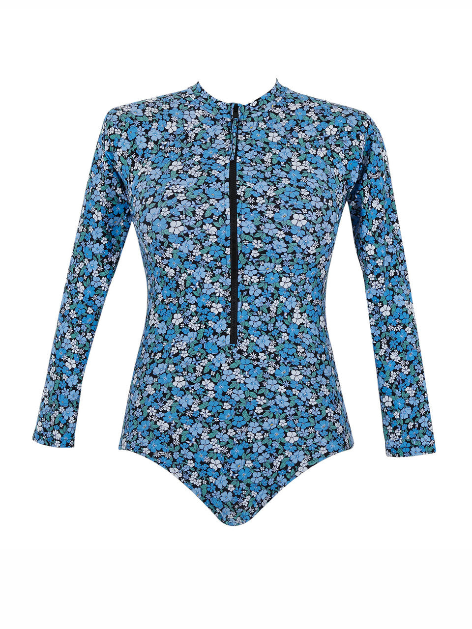 Grace Long Sleeve Swimsuit - Posy Print