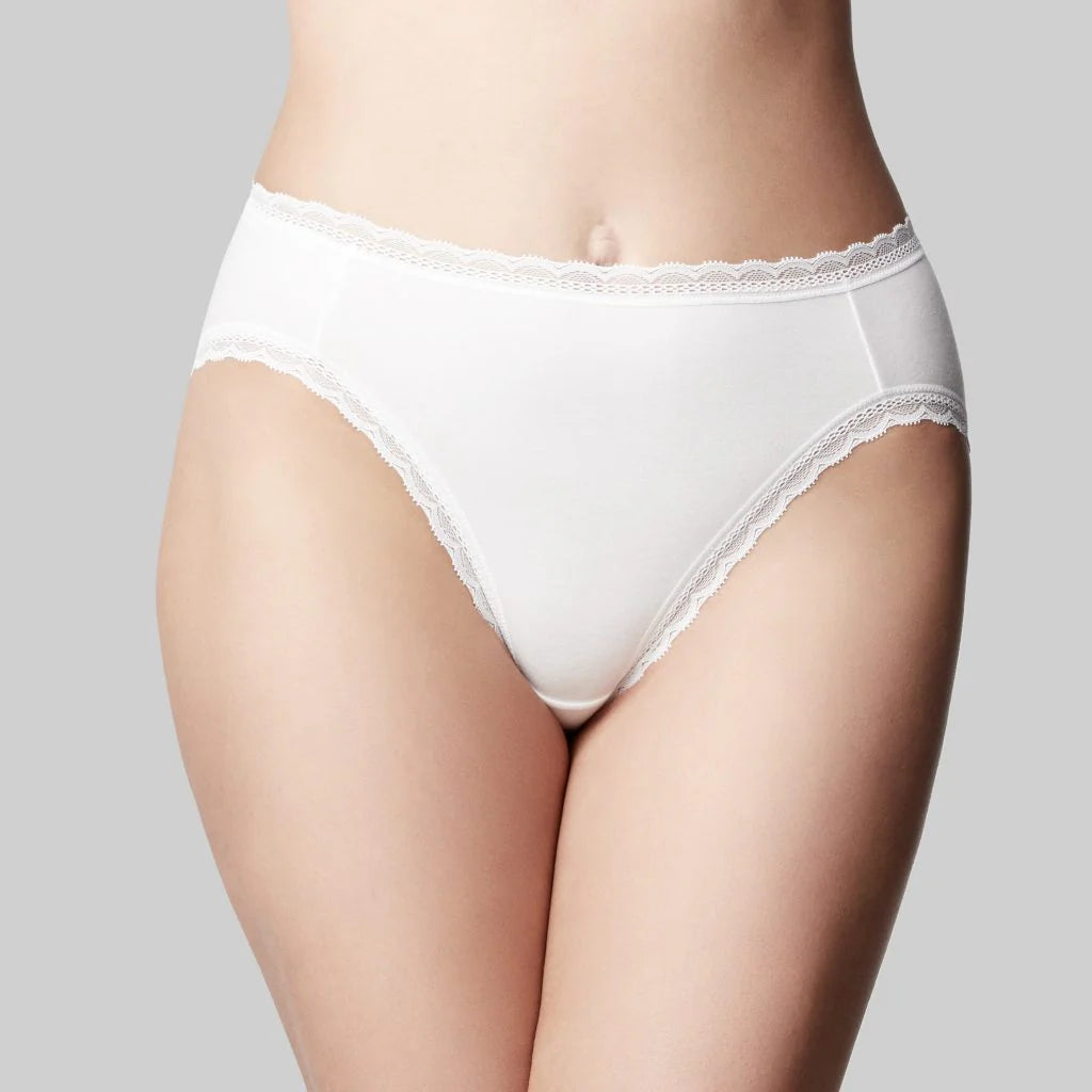 The Cotton Classic Hi Cut Brief
