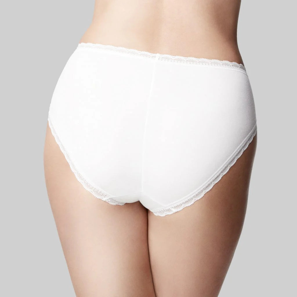 The Cotton Classic Hi Cut Brief