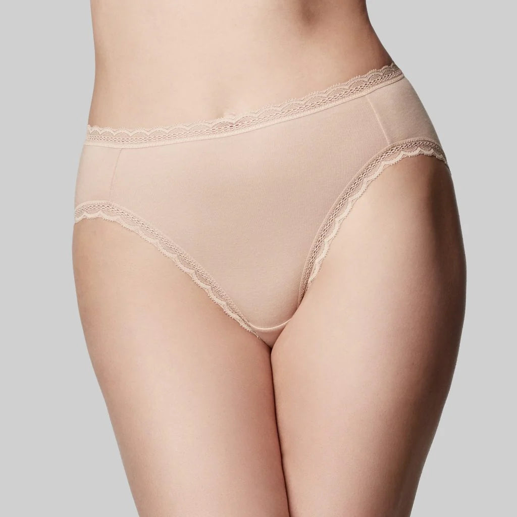The Cotton Classic Hi Cut Brief