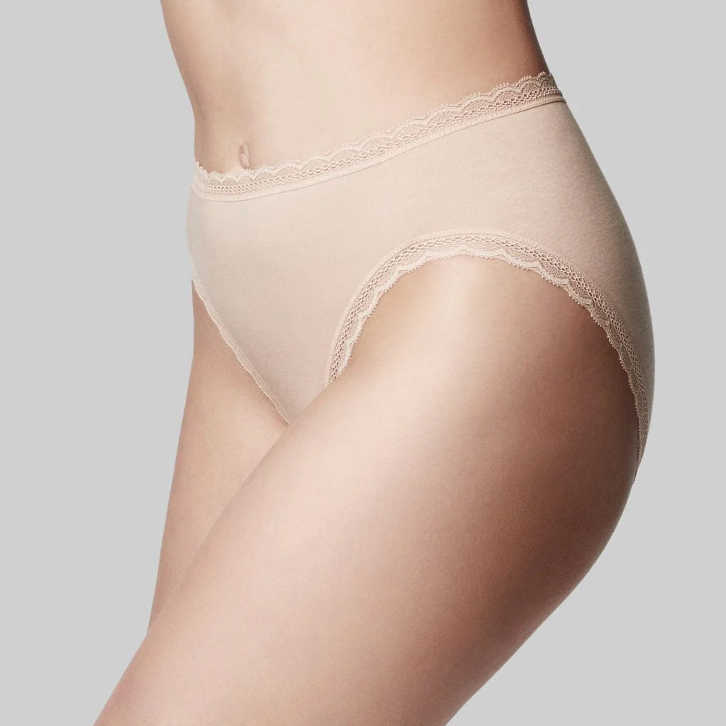 The Cotton Classic Hi Cut Brief