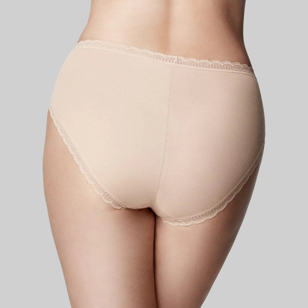 The Cotton Classic Hi Cut Brief