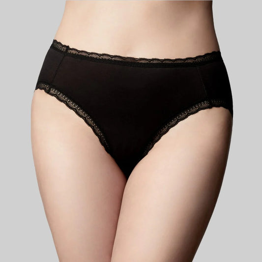 The Cotton Hi Cut Brief