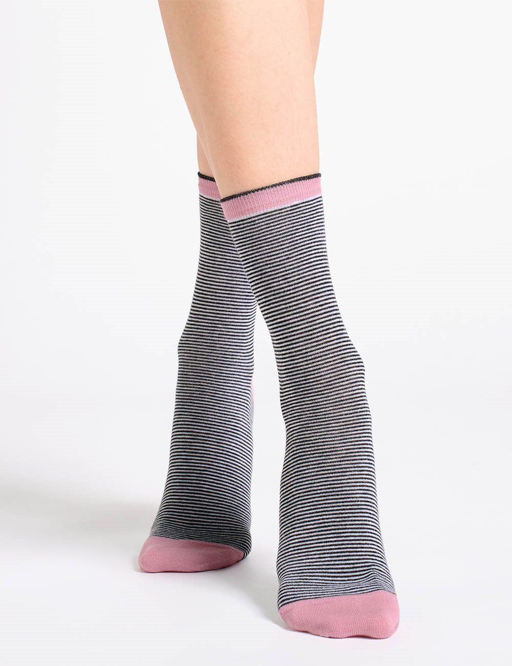 Lina Fine Stripe Socks